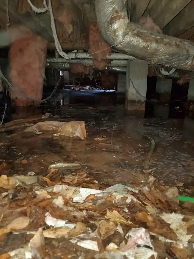 Crawl space flood assessment for Leak Detection & Repair in Hays